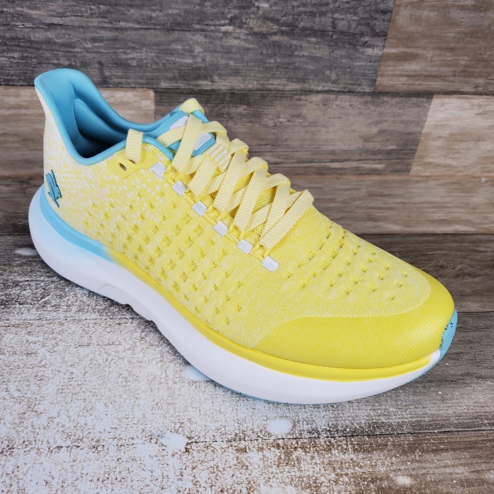 Rabbit Dream Chaser Womens Shoes Sz 10.5 M Limelight Lace Up Round Toe Sneakers